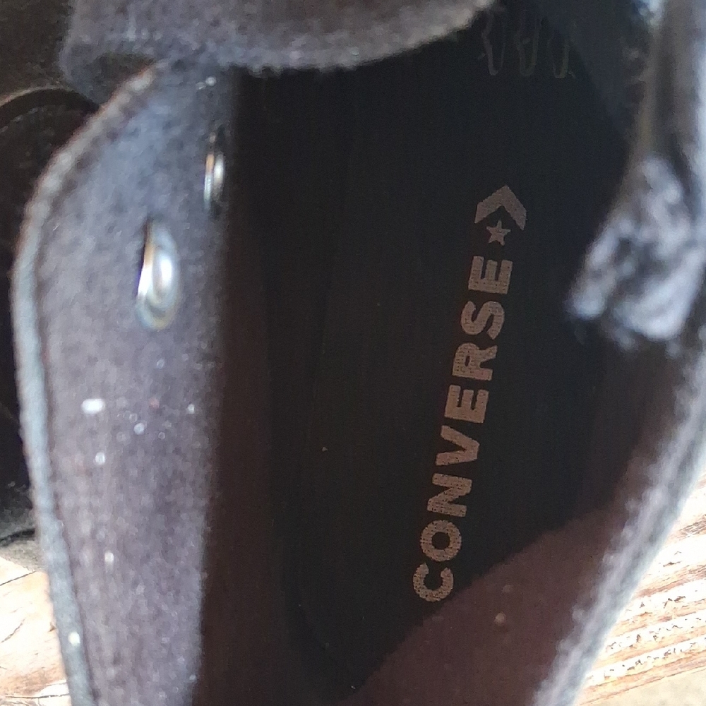 Converse Charcoal High-Top Sneakers - Picture 11 of 11